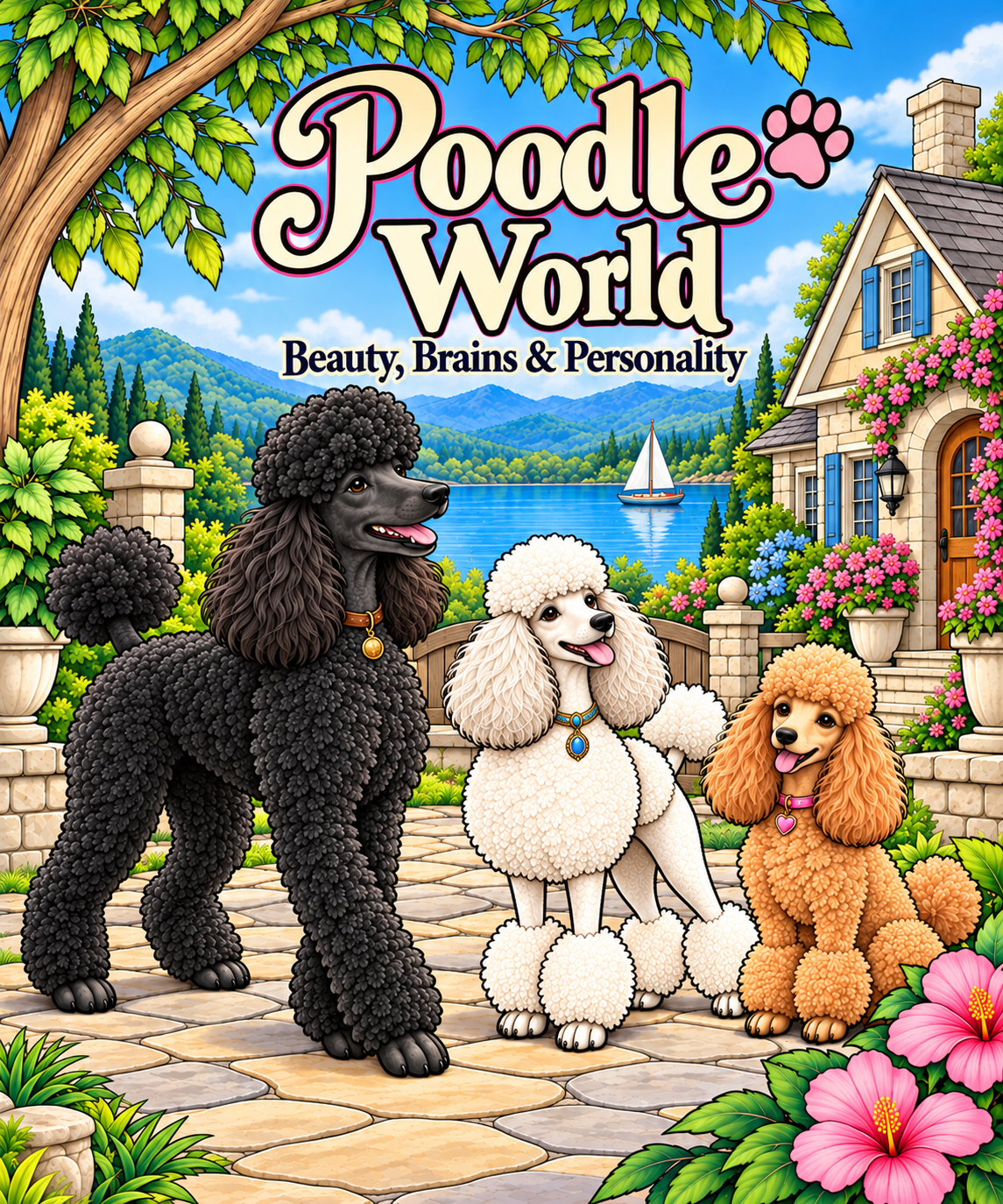 Poodle World cover.